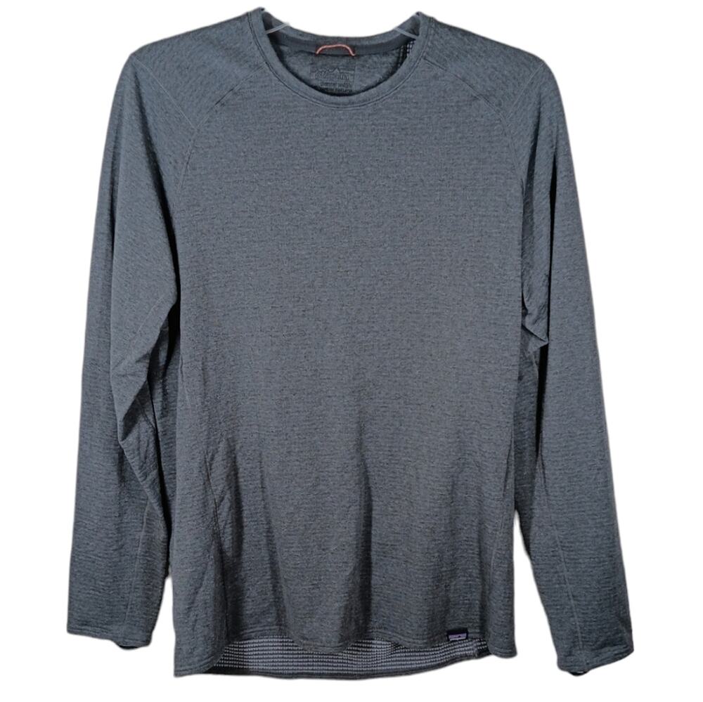 Patagonia Thermal Weight Capilene Baselayer Shirt Gray size Large